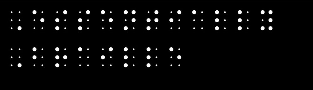 Essentially Braille